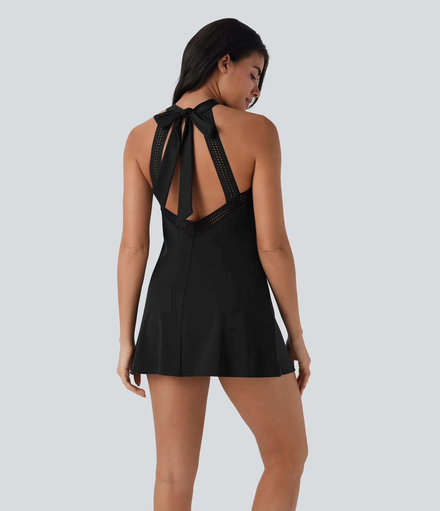 Airy Tie Back 2-in-1 InstantCool Mini Yoga Active Dress
