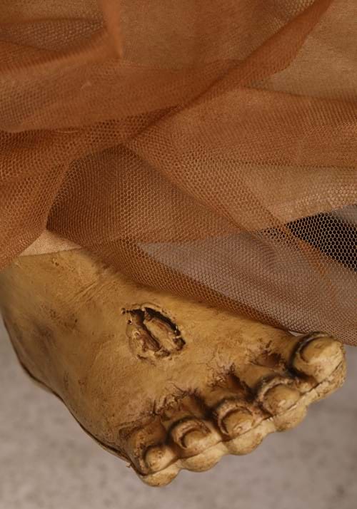 3.5FT Light Up Talking Doll on Animated Rocking Horse Decoration